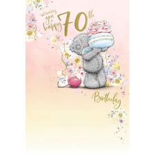 Happy 70th Birthday Me to You Bear Birthday Card Image Preview
